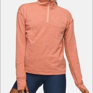 *SOLD*Outdoor Voices OV Fleece Half Zip Pullover Clay (Small)